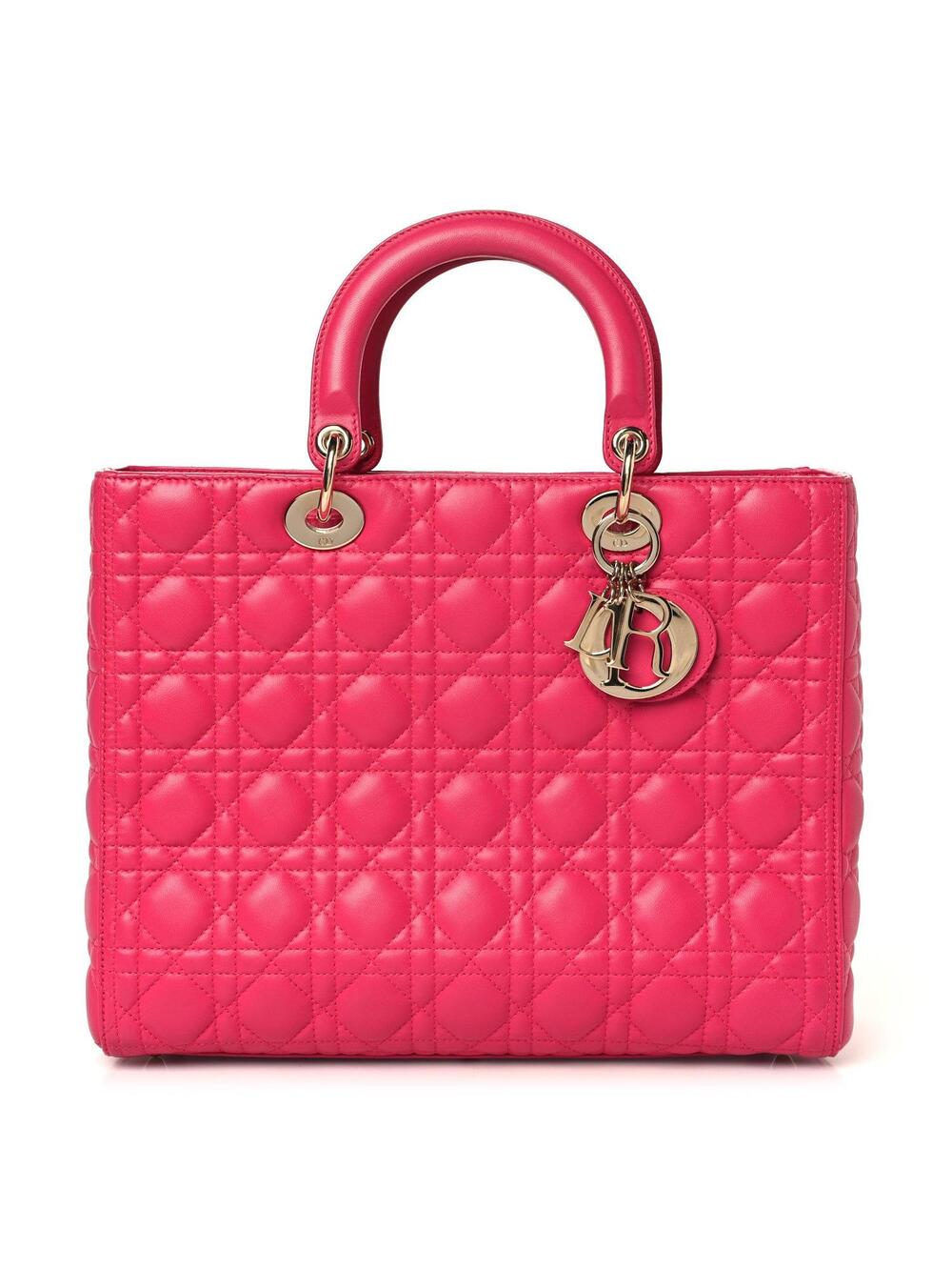 Christian Dior Lambskin Cannage Large #349535C12B
